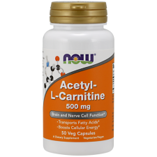 Acetyl L-Carnitine, 500mg - 50 vcaps NOWFOODS
