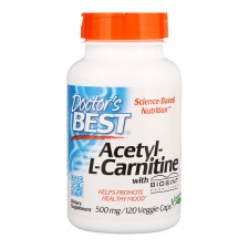 Acetyl L-Carnitine with Biosint Carnitines - 500mg - 120 vcaps DrBest