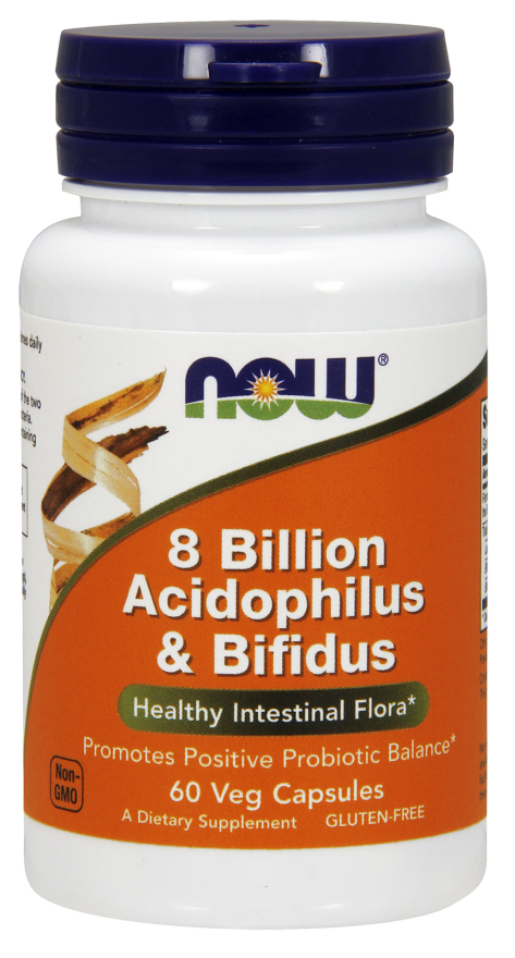 Acidophilus and Bifidus 8 Billion - 60 Caps