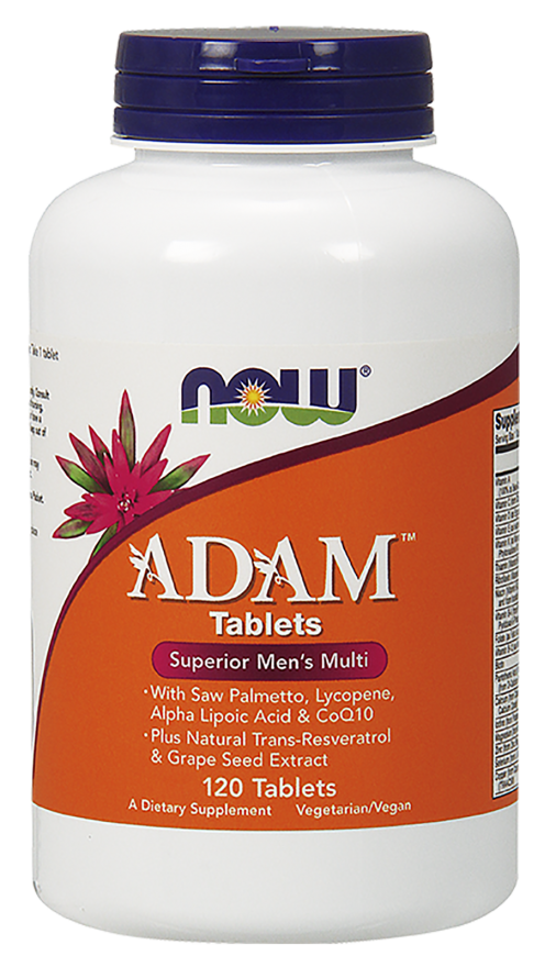 ADAM - 120 tabletek Nowfoods