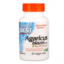 Agaricus Blazei with BioPerine - 90 vcaps DrBest