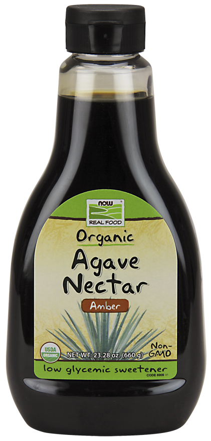 Agave AMBER organic 660ml Nowfoods