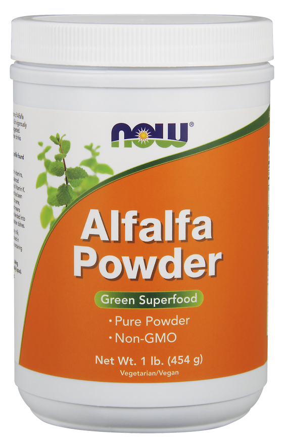 Alfalfa Powder 454g Nowfoods