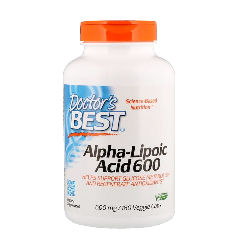 Alpha Lipoic Acid - 600mg - 180 vcaps DrBest