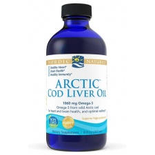 Arctic Cod Liver Oil, 1060mg Unflavored - 237 ml. Nordic Naturals