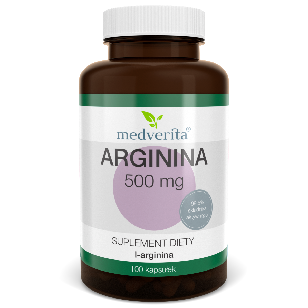 Arginina L-arginina 500 mg – 100kp Medverita