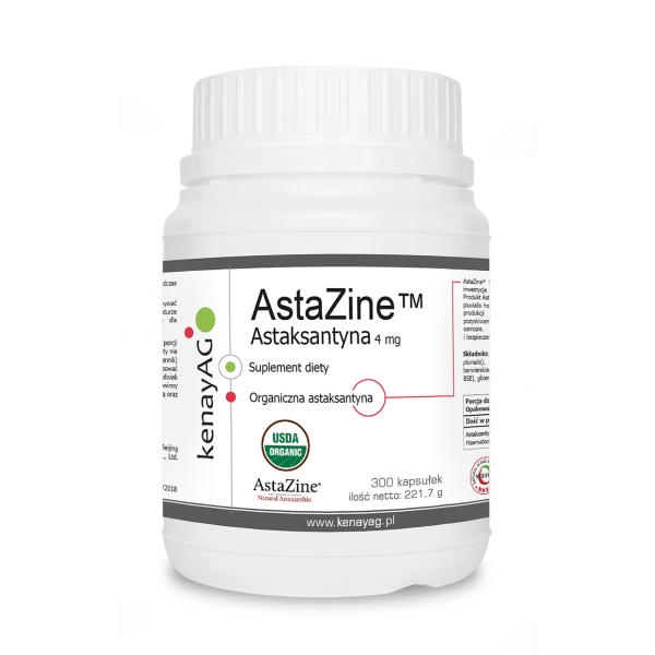 AstaZine Astaksantyna 4 mg 300k KENAY