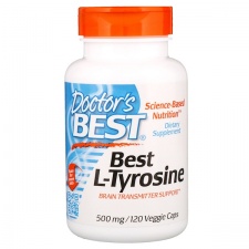 Best L-Tyrosine, 500mg - 120 vcaps DrBest