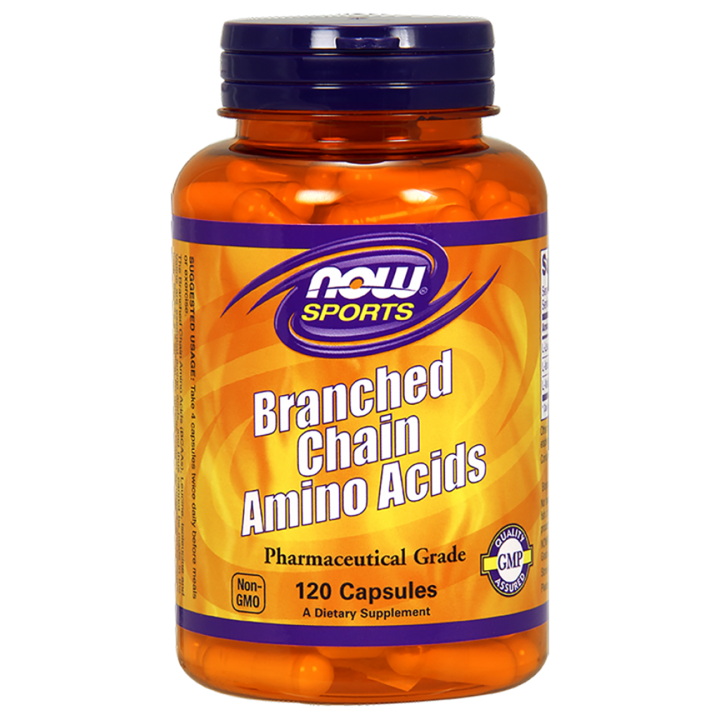 Branched Chain Amino Acids, Capsules - 120 caps NOWFOODS