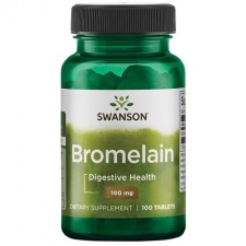 Bromelina 100mg / 100 tabletek Swanson