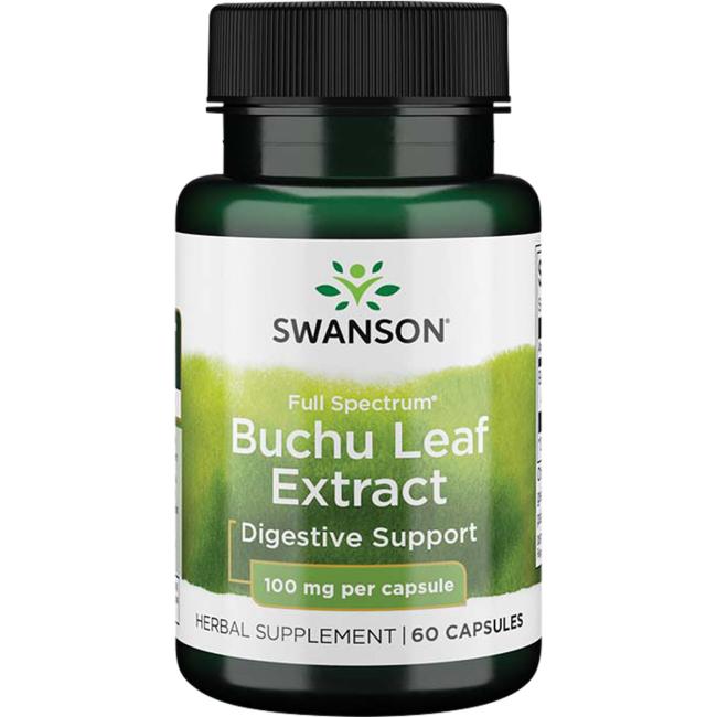 Buchu leaf (bukko brzozowe) 60 kaps Swanson