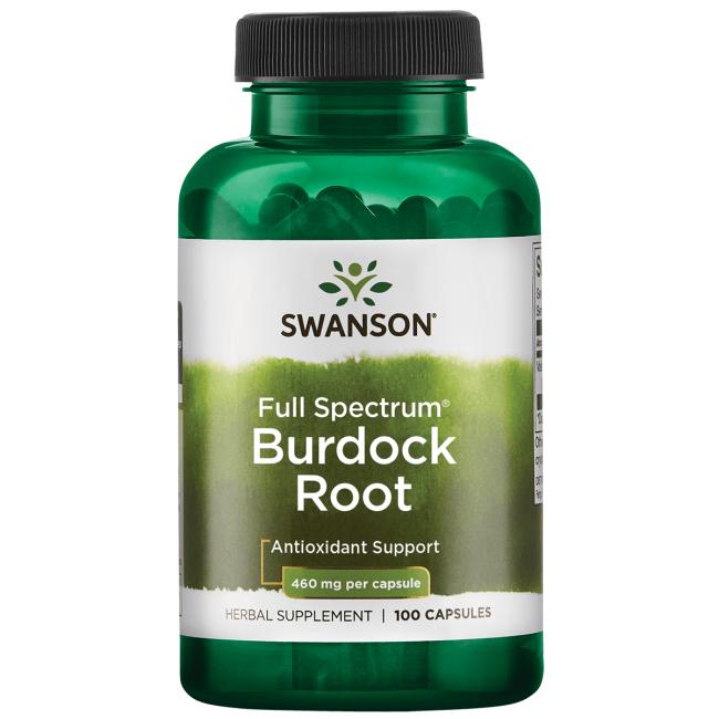 Burdock Root, 460mg - 100 caps Swanson