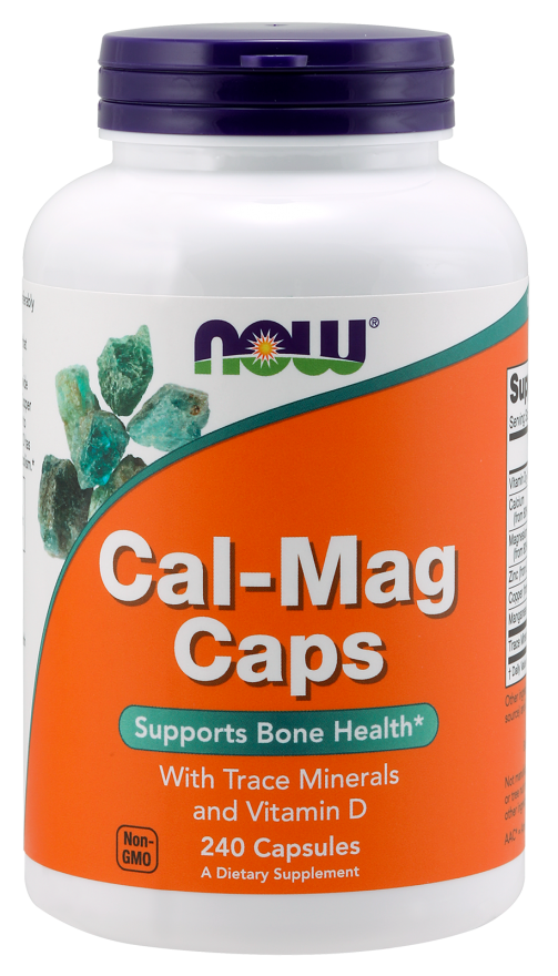 Cal-Mag Caps 240 kaps Nowfoods