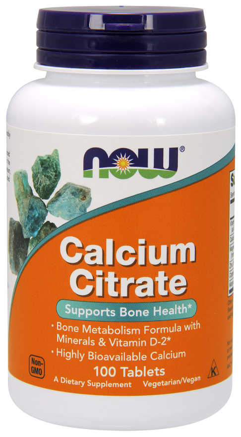 Calcium Citrate - 100 Tabletek