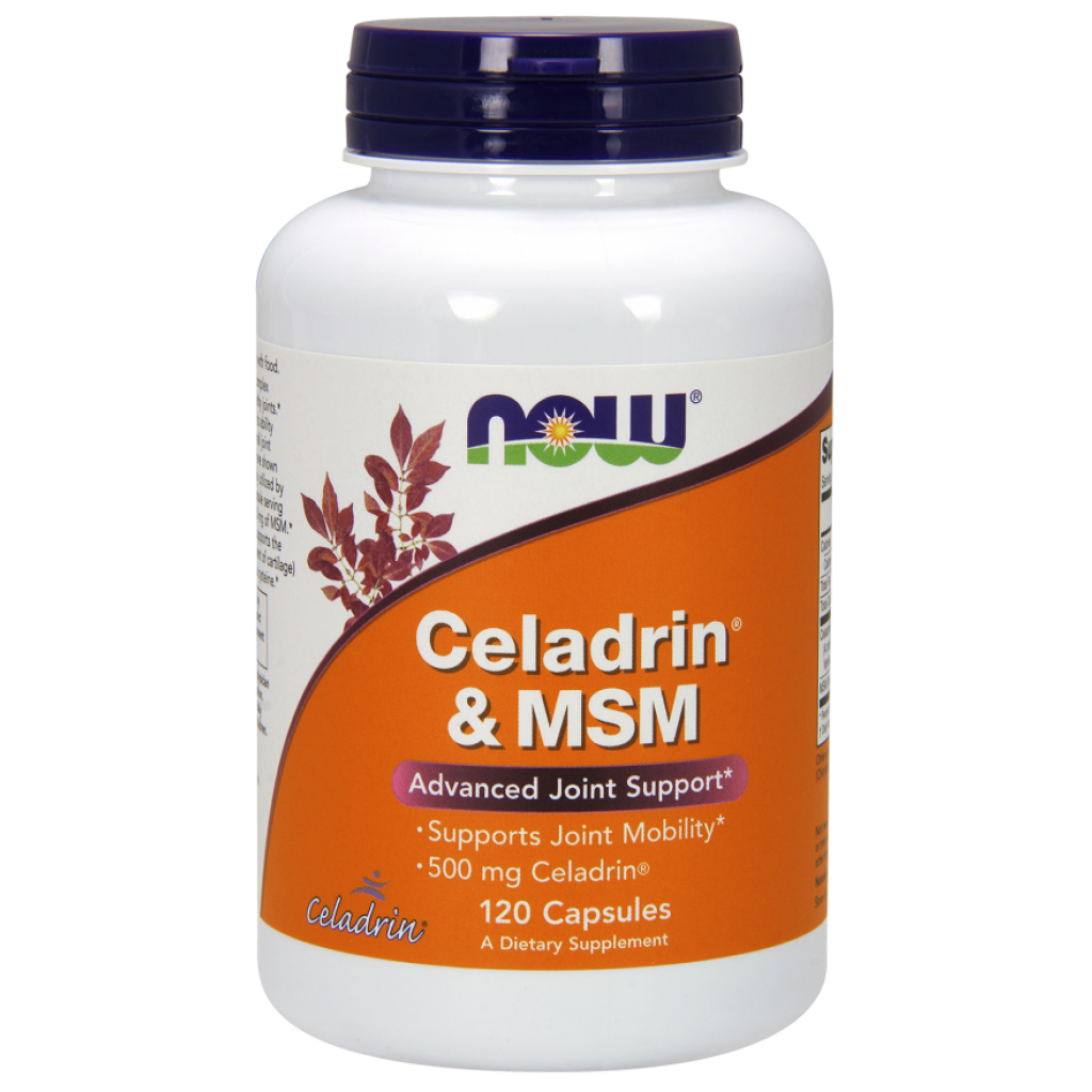 Celadrin & MSM, 500mg - 120 capsules NOWFOODS