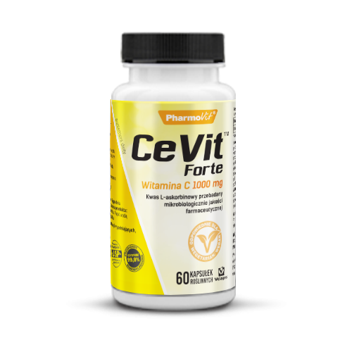 CeVit Forte Witamina C 1000 mg Witamina C 1000 mg 60kp Pharmovit