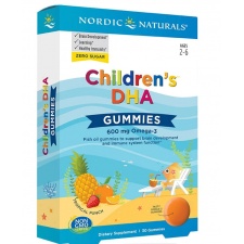 Children's DHA Gummies, 600mg - 30 gummies Nordic Naturals