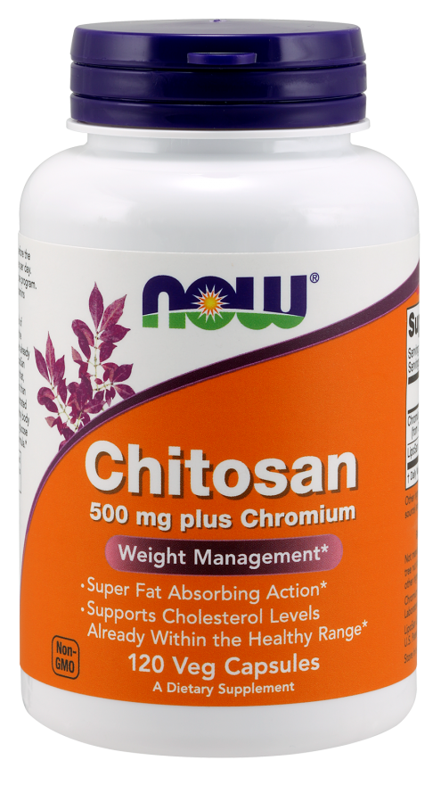 Chitosan 500 mg with Chromium - 120 Caps