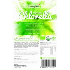 Chlorella organiczna w proszku 200 g Kenay