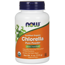 Chlorella Powder, Certified Organic 113g Nowfoods