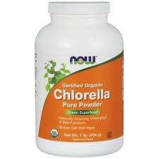 Chlorella Powder, Certified Organic 454g Nowfoods