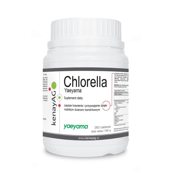 Chlorella Yaeyama (360 tabletek) KENAY