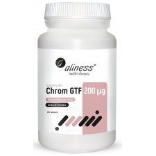 Chrom GTF Active Cr-Complex 200 µg x 100 tabletek vege Aliness