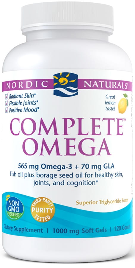 Complete Omega, 565mg Lemon - 120 softgels Nordic Naturals