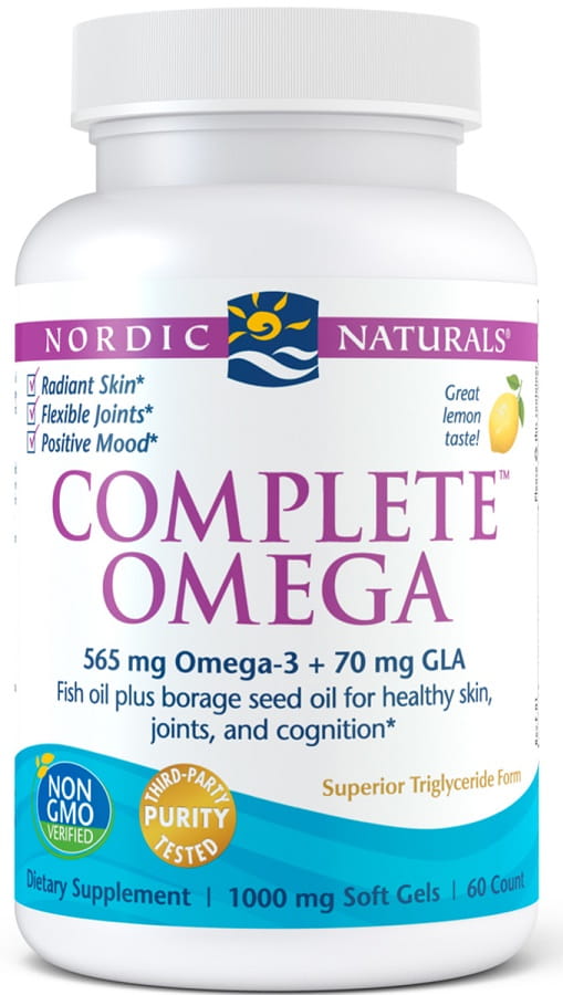 Complete Omega, 565mg Lemon - 60 softgels Nordic Naturals