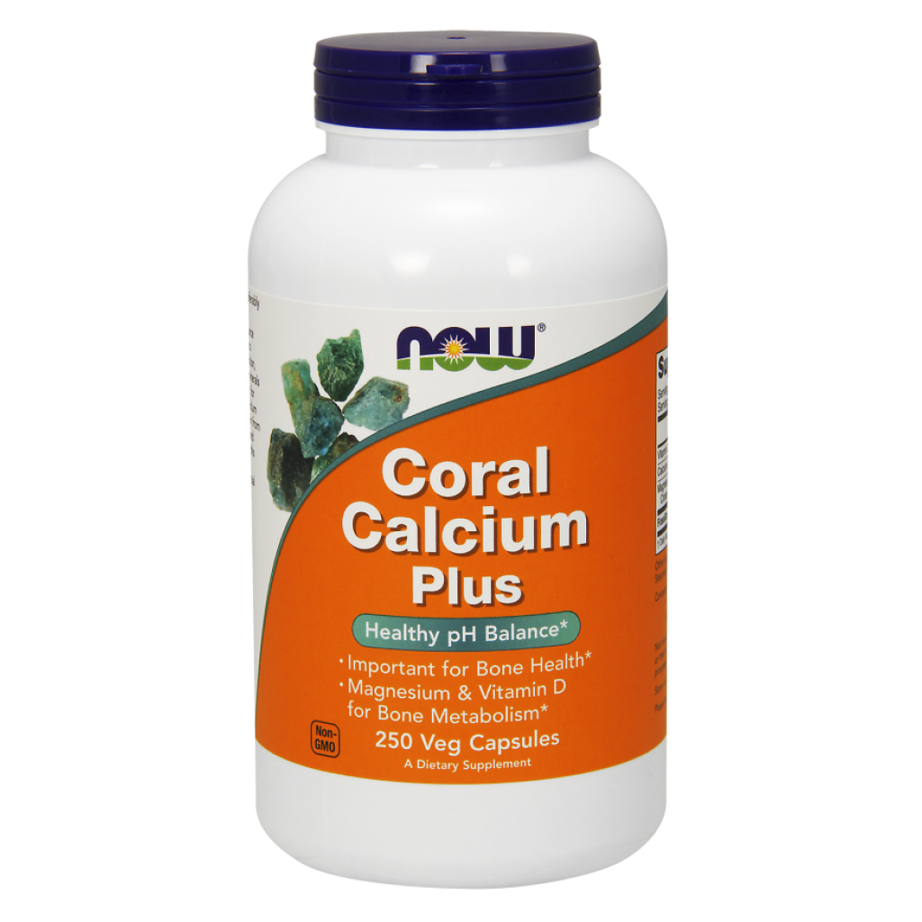 Coral Calcium Plus - 250 vcaps NOWFOODS