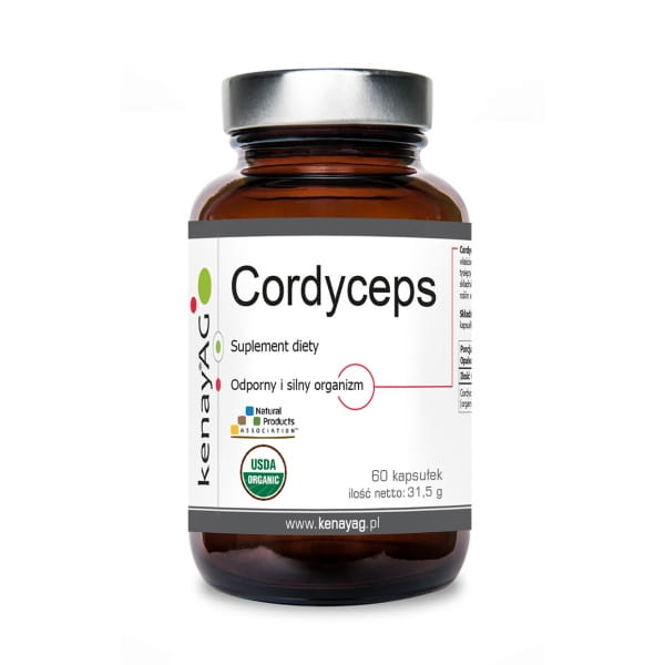 Cordyceps (60 kapsułek) - 525 mg KENAY