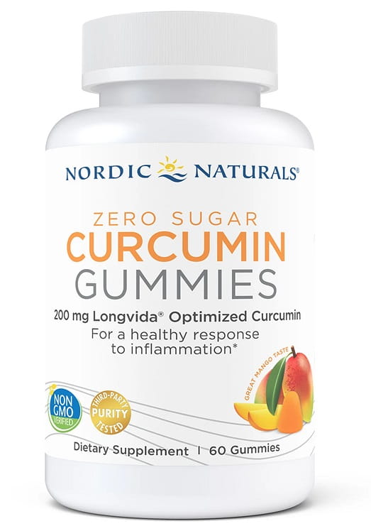 Curcumin Gummies - 60 gummies Nordic Naturals