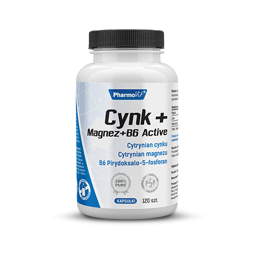 CYNK + MAGNEZ + B6 ACTIVE 120 KAPS Pharmovit