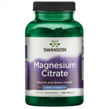 Cytrynian magnezu 240 tabletek / 112,5 mg Swanson