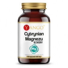 Cytrynian magnezu - bezwodny - 90 kaps Yango