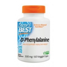 D-Phenylalanine, 500mg - 60 vcaps DrBest