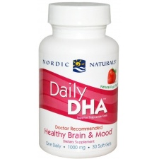 Daily DHA, Strawberry - 30 softgels Nordic Naturals