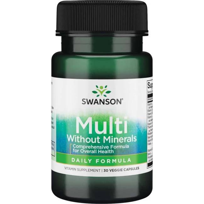 Daily Multi-Vitamin 100% 30kaps Swanson