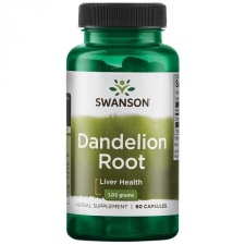 Dandelion 60 kapsułek  515mg Swanson