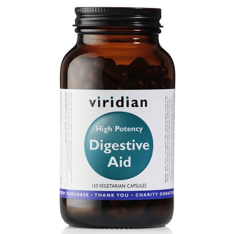 Digestive Aid - Enzymy trawienne 150 kapsułek Viridian
