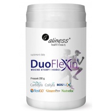 Duoflexin 200 g, mocne stawy i kości 100% natural x 200 g proszek Aliness