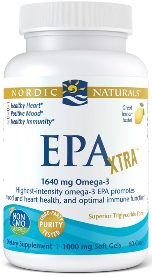 EPA Xtra, 1640mg Lemon - 60 softgels Nordic Naturals
