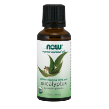 Eukaliptus Globulus Oil, Organiczny 30ml Nowfoods