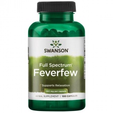 Feverfew, 380mg - 100 caps Swanson
