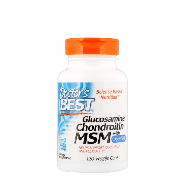 Glucosamine Chondroitin MSM with OptiMSM - 120 caps DrBest