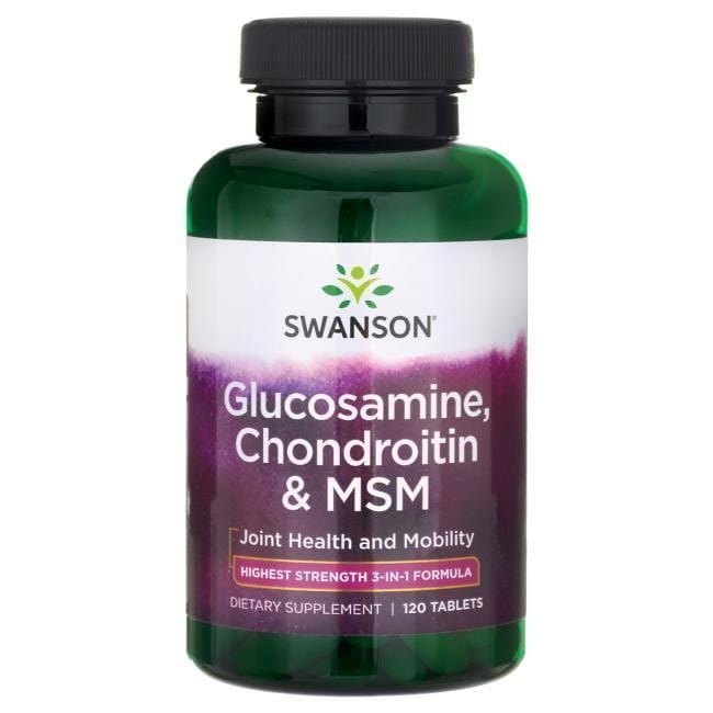 Glukozamina  chondroityna i MSM 250/200/150mg 120 tabl Swanson