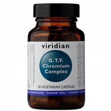 GTF Chrom Suplement diety 30kp Viridian