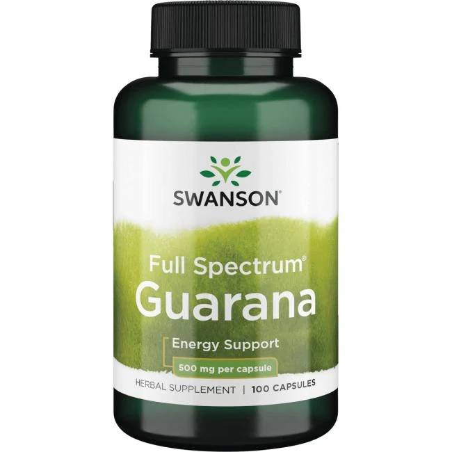 Guarana 500mg 100kaps Swanson