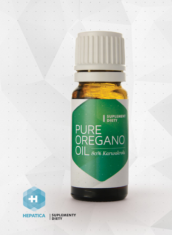 Pure Oregano Oil 10 ml HEPATICA