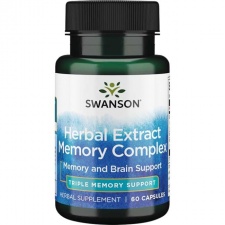 Herbal Extract Memory Complex - 60 caps Swanson